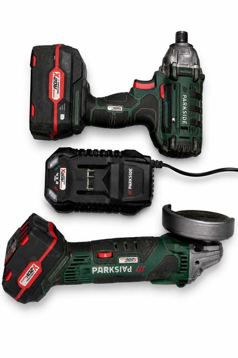 Set Scule cu Acumulator Parkside X20V Team