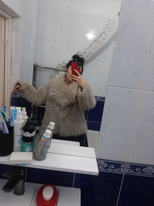 Эко Шуба тёплое красивое