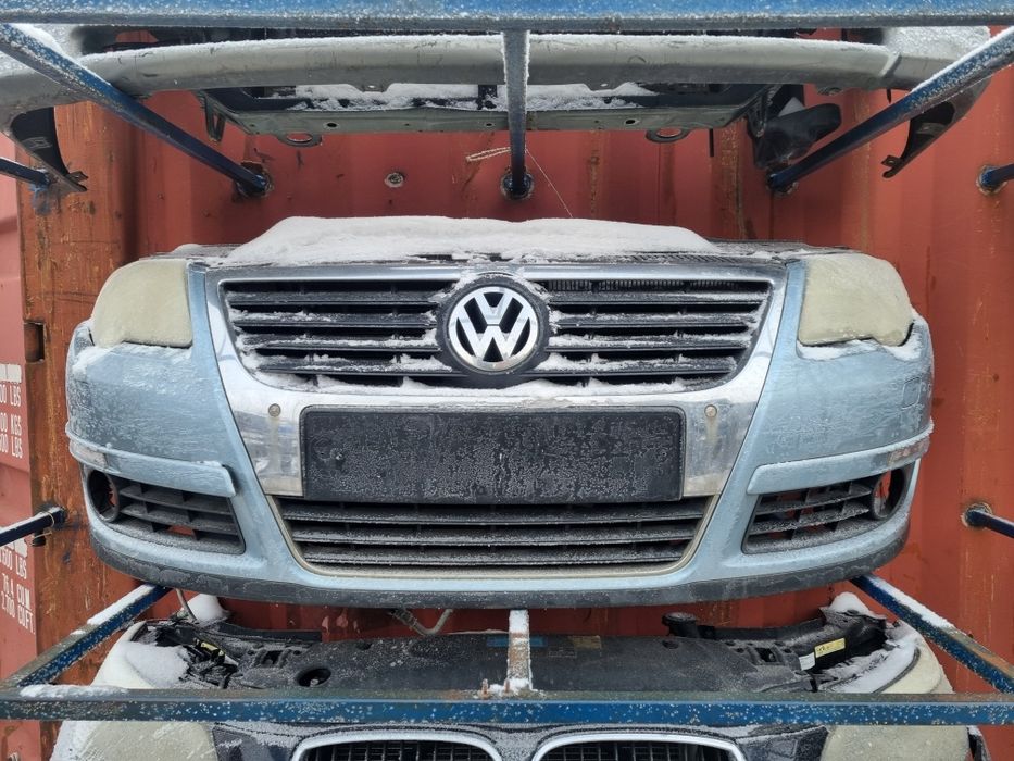 Ноускат на vw passat B6.