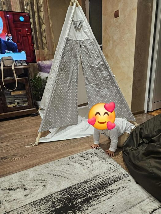 Палатка за деца Little Adventures за двор, стая, плаж и др.