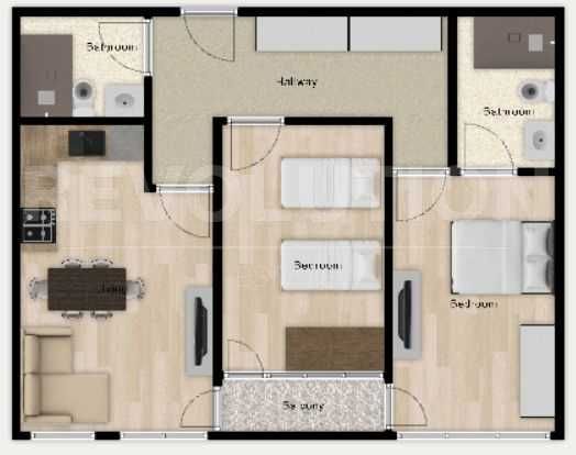 Продава се Тристаен апартамент в София, Банишора - 95 кв.м за 1396 €/кв.м - Снимка #9