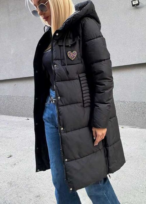 Яке с цветно сърчице