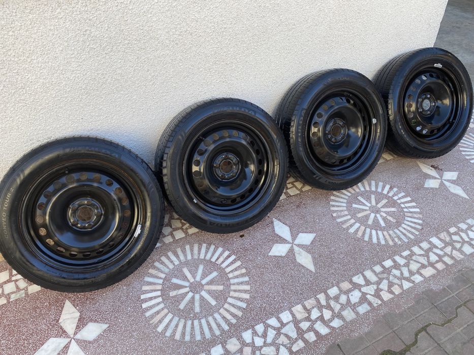 Roti / Jante Otel 5x100 195 60 16C  , Vara , Fiat Doblo  , Ford !