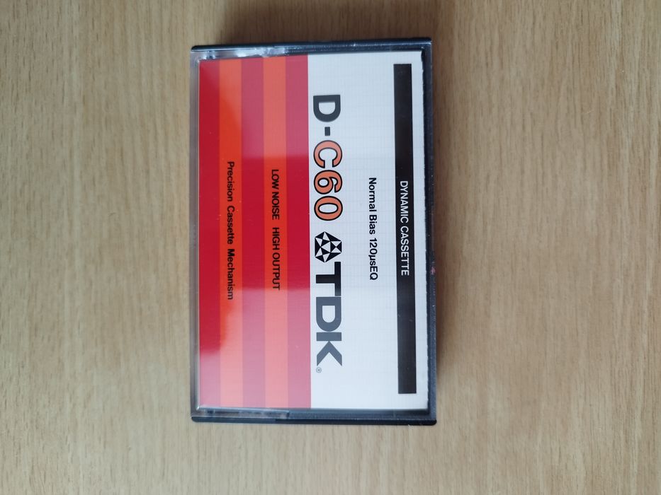 Чисто нови аудио касети TDK D-C60