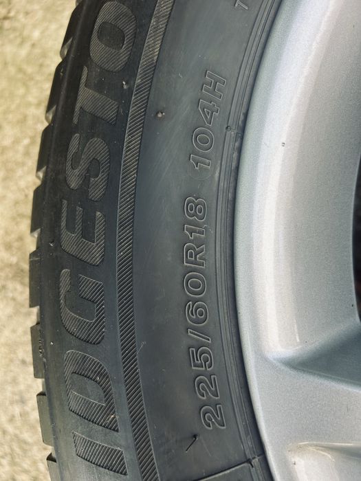 Set jante aliaj Bmw x3- x4 225/60/18 M+S