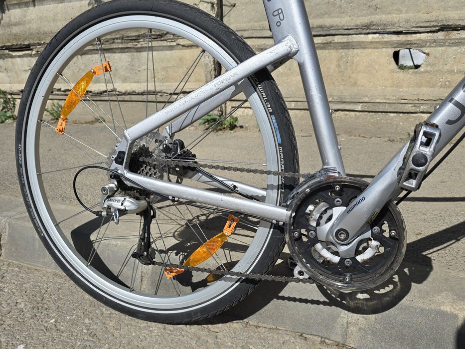 Bicicleta MTB oras Trekking roti 28"  frane hidraulice (schimb cu telefon cursiera gravel)