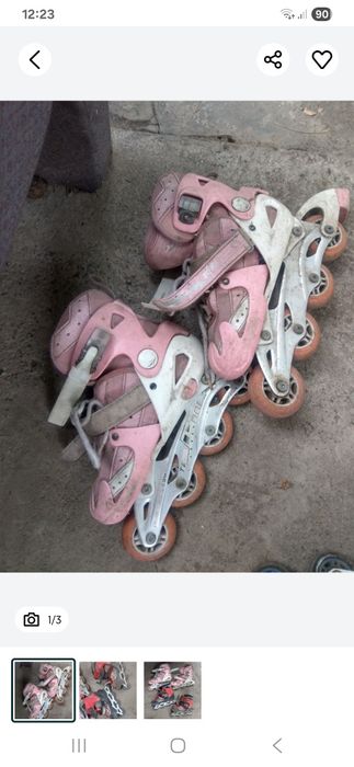 Продам ролики для мальчика и девочки