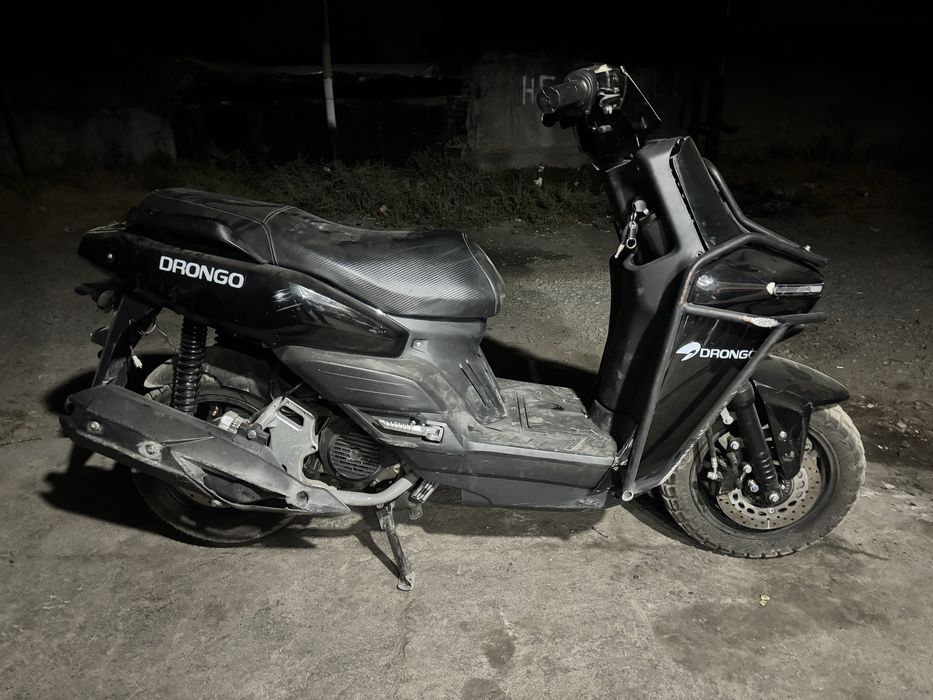 Скутер танк на ходу