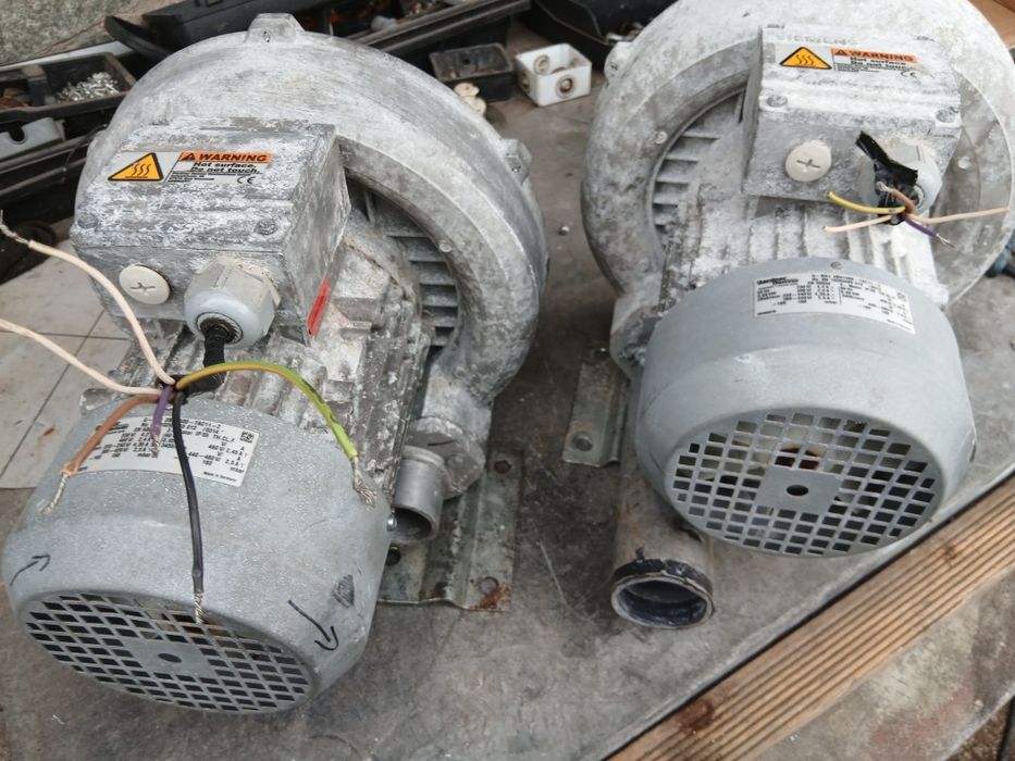 Продавам вентилаторни вакуум помпи/ компресории