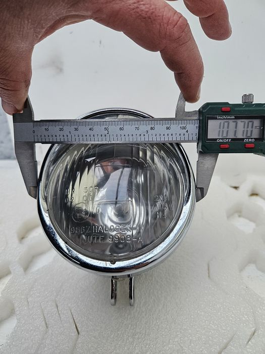 Far cromat Bullet pentru Harley Davidson