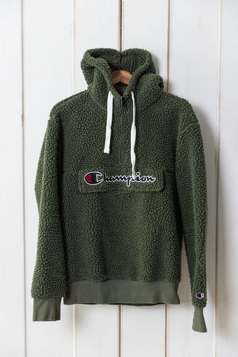 Hanorac Champion half-zip fleece hoodie M