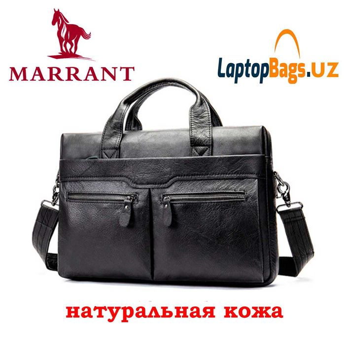 Сумка натуральной кожи первоклассный брифкейс бренда Marrant