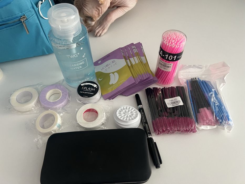 Продам материалы для наращивания и ламинирование ресниц