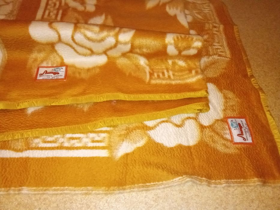 Шерстяные одеяла из КНР времён СССР 100 шесть