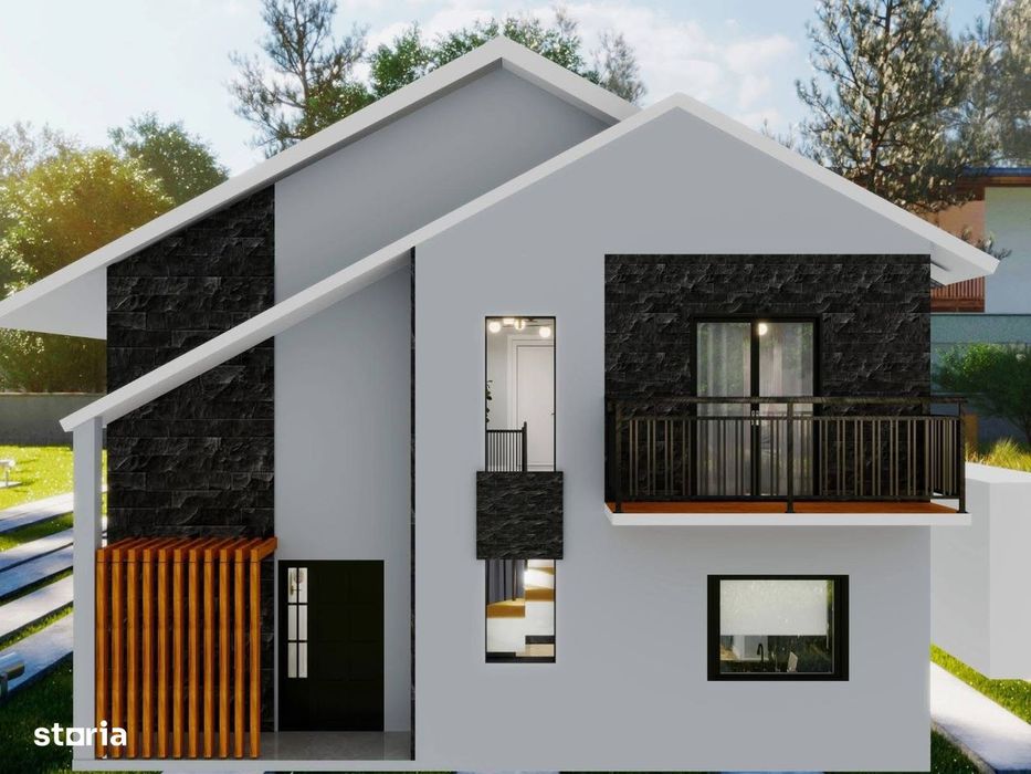 130mp utili!BECI!Proiect deosebit!Vila4 camere,Valea Adanca(Miroslava)