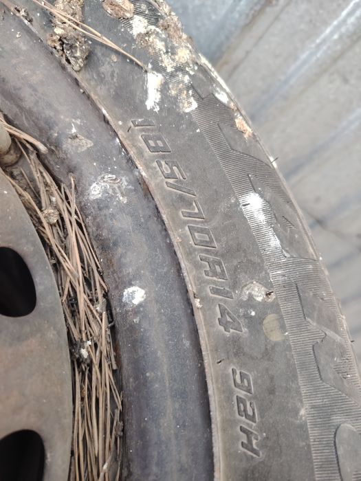 Продам диски с резиной на 14