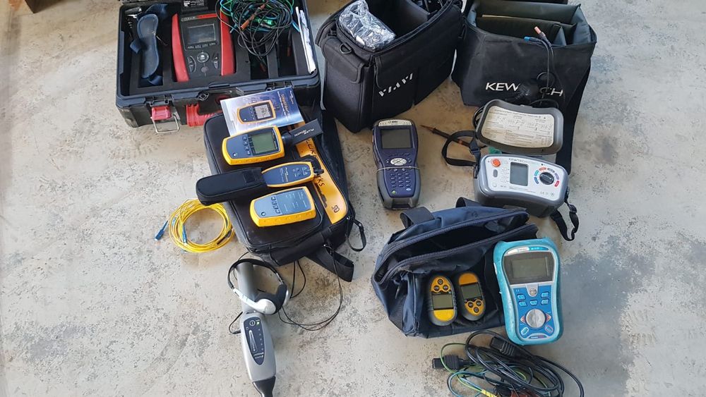 Fluke tester Metrel detector semnal