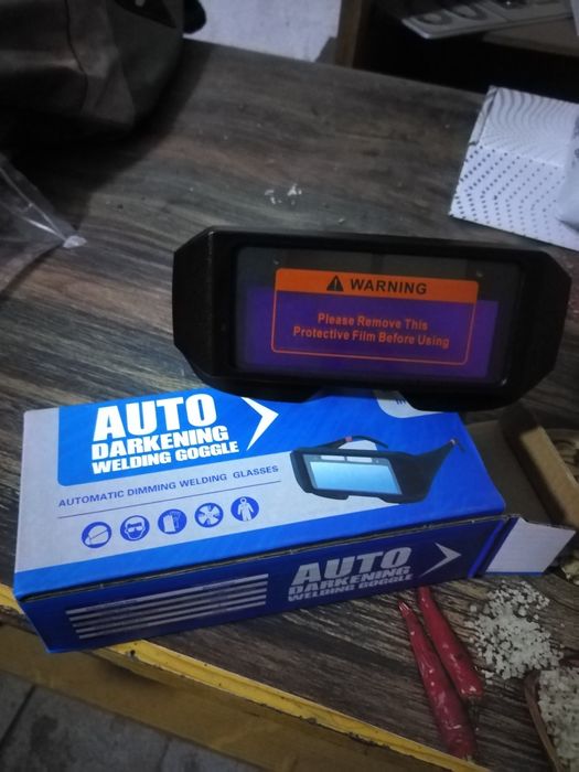 Маска, очки хамелеон болгарка