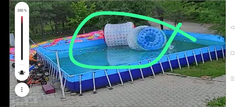 Надувной бассейн для парков