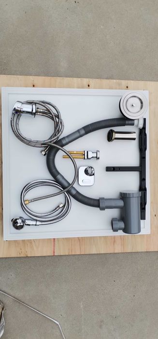 Chiuveta completa cu accesorii Barber