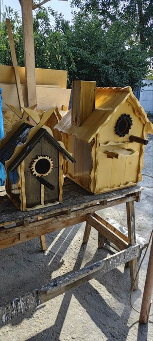 Дом, будка, вольер. Изготовление из дерева в Сергели.