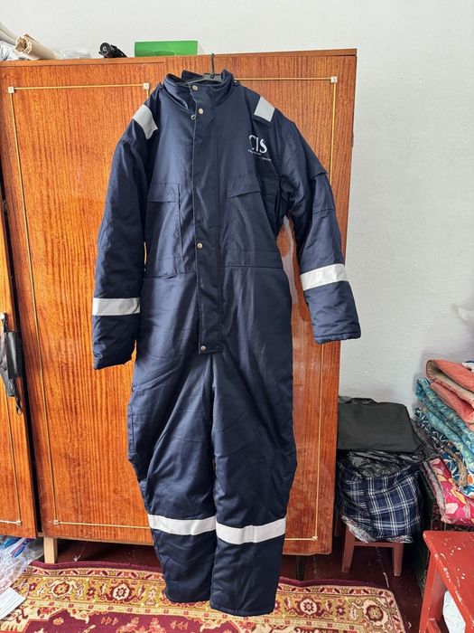 Зимняя спец одежда Комбинезон флисовым утеплением