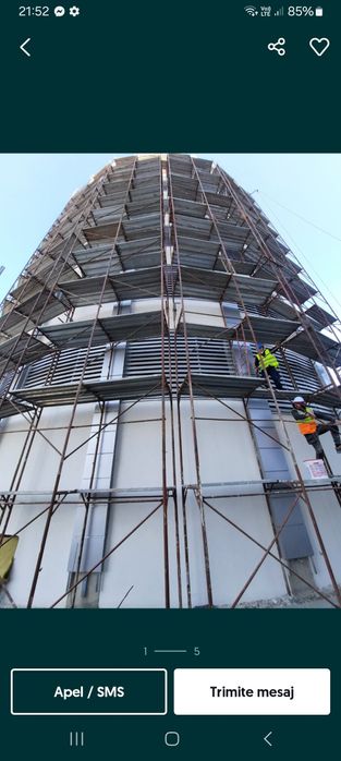 Închiriez schelă metalică