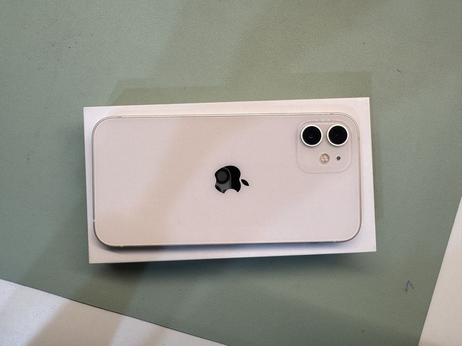iPhone 12 White (Alb) Impecabil 64 GB