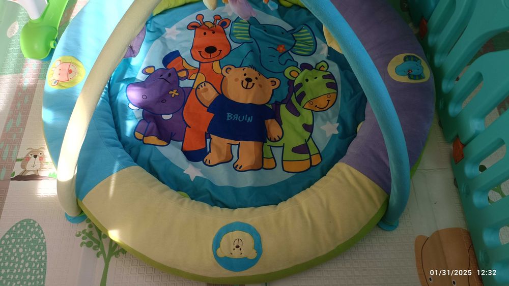 Активна гимнастика със звук и въртележка 120см.