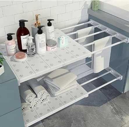 Разширяем допълнителен рафт за гардероб и шкаф без дупчене