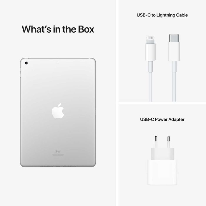 Tableta Apple Ipad 9 capacitate 256 GB 2021 display 10.2 inch Wi-Fi Argintiu Silver noua Neactivata