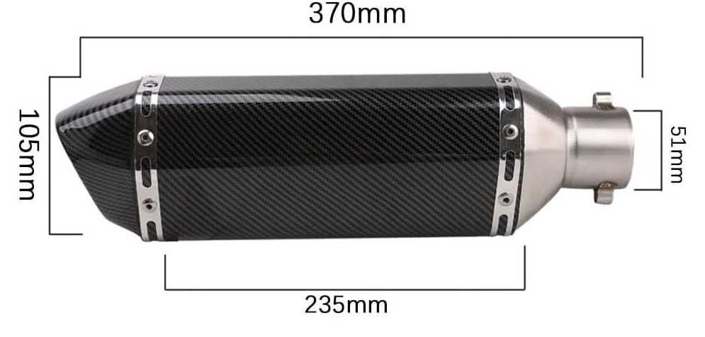 Гърне за мотоциклет 40см