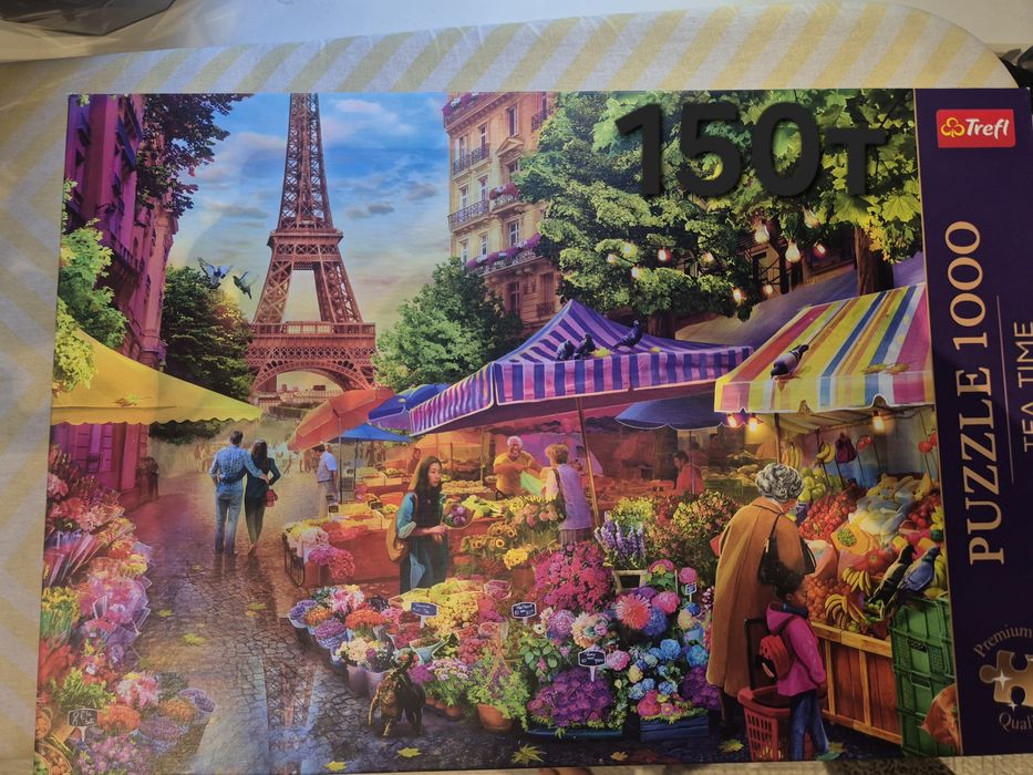 Пазлы привозные новые