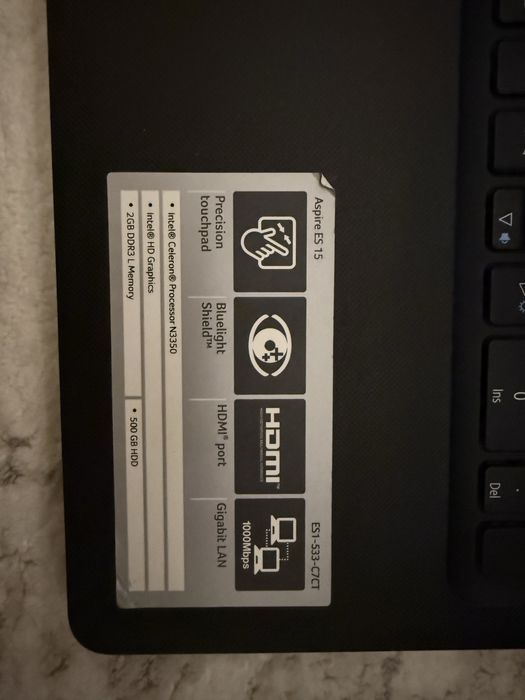 Продам ноутбук acer