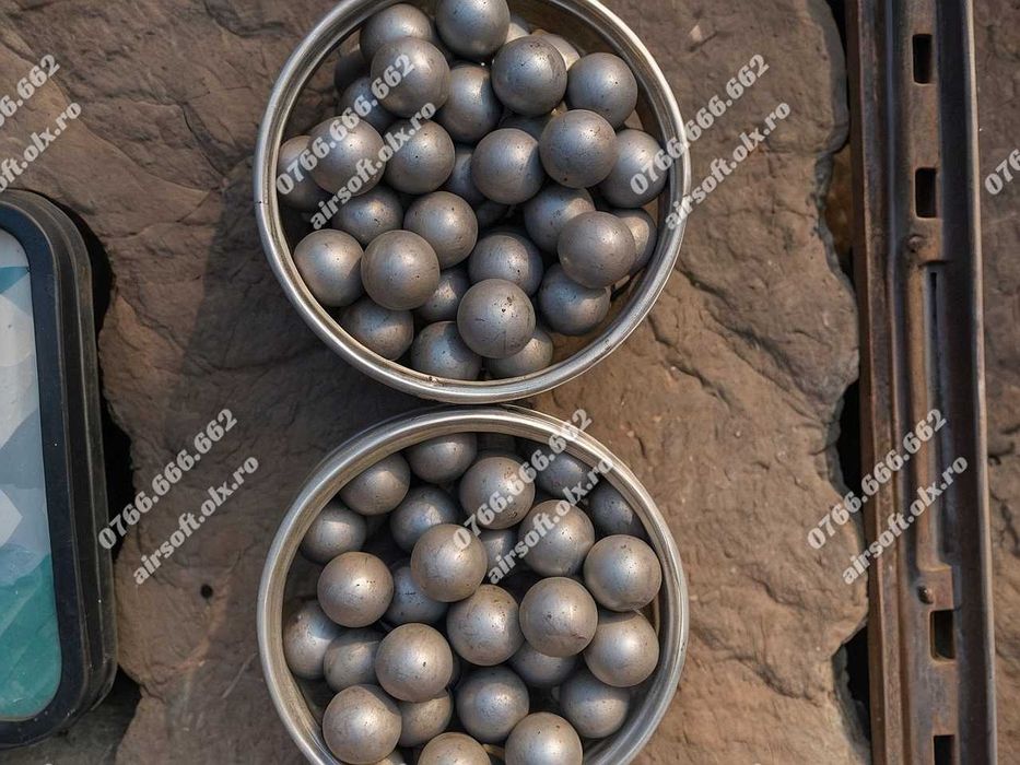 FIRMA: PiSTOL CU BILE CAUCIUC!! Arma ~28 JOULI~ Cal. 50.04 MM Hdr Hdp