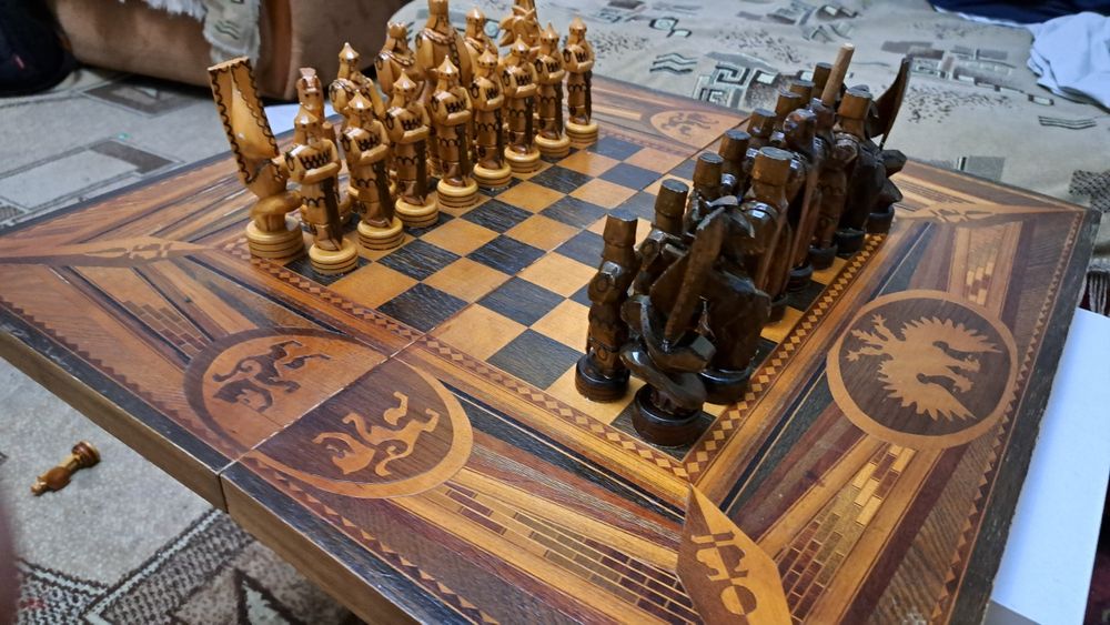 Шахматы из дерева недорого