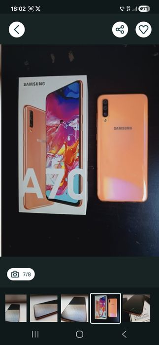 Samsung ecran SPART Galaxy A70