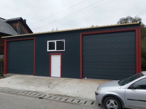 Garaj pe structura metalica 3.6 x 5.5m