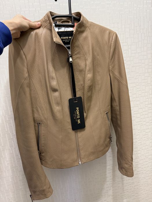 Кожаная куртка на весну