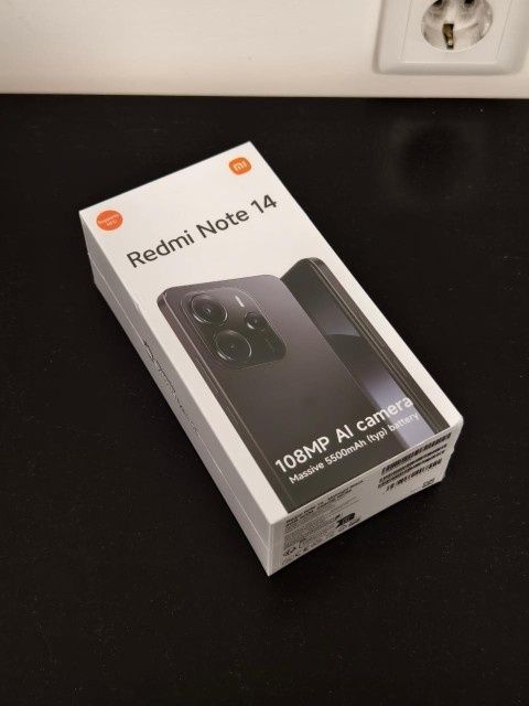 Redmi Note 14, 8 GB, 256 GB, Midnight Black