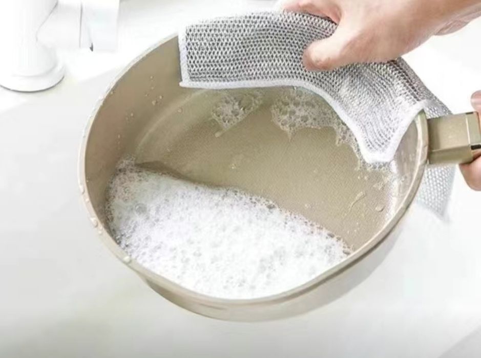 Узелковая сетка для мытья посуды