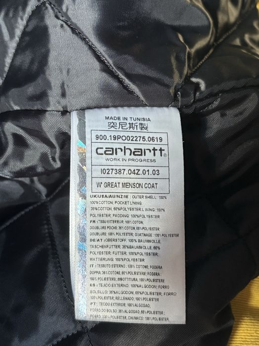 CARHARTT WIP Jacket 'W' Great Menson Coat