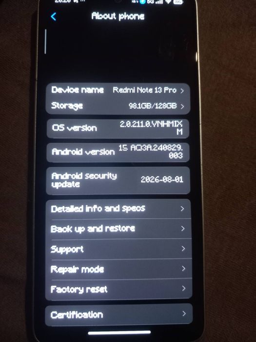 Продавам Redmi Note 13 Pro
