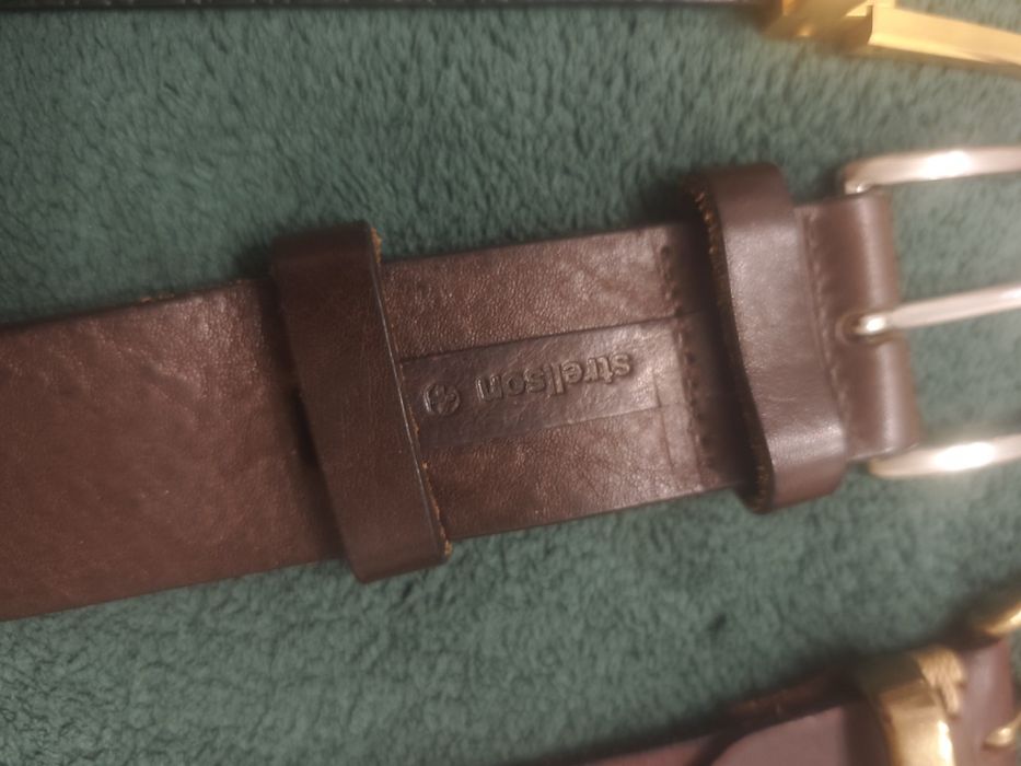 Ремни мужские кожаные