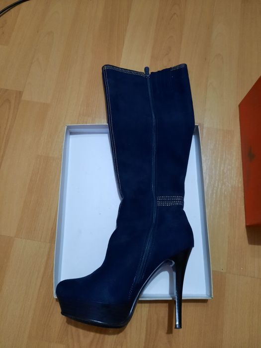 Cizme catifea marimea 38