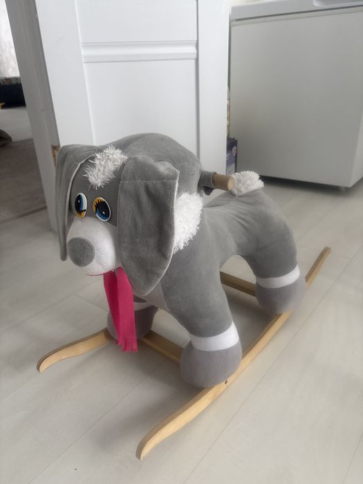 Игрушка Зайчик-качалка