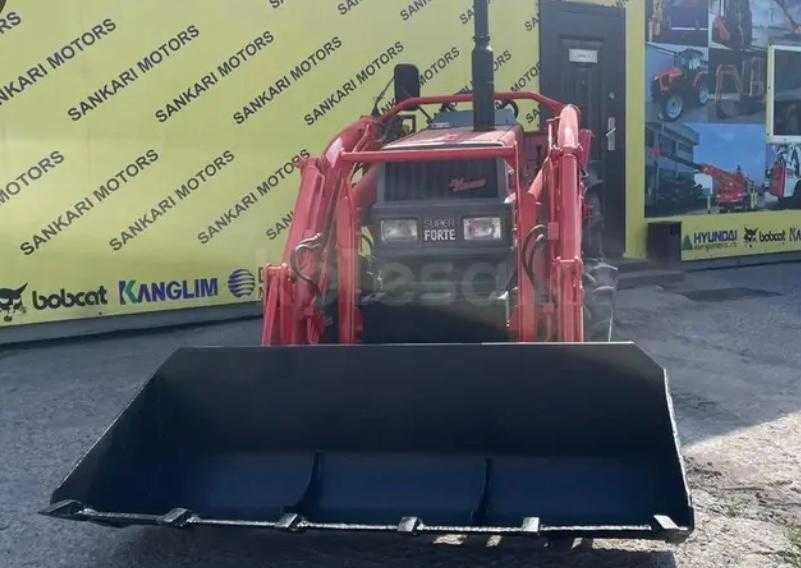 Трактор  мини японский ковш, фреза