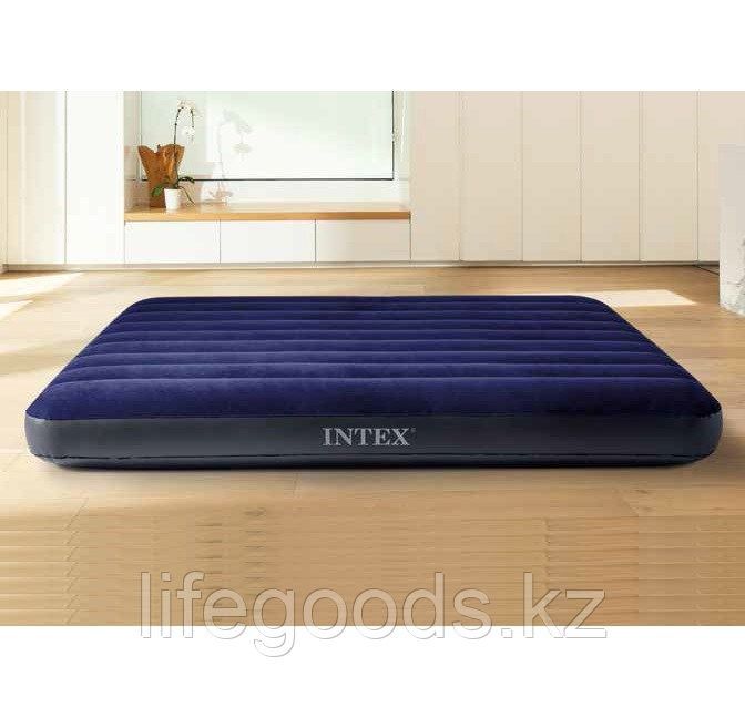 Надувной Матрас Оригинал Intex. Насос