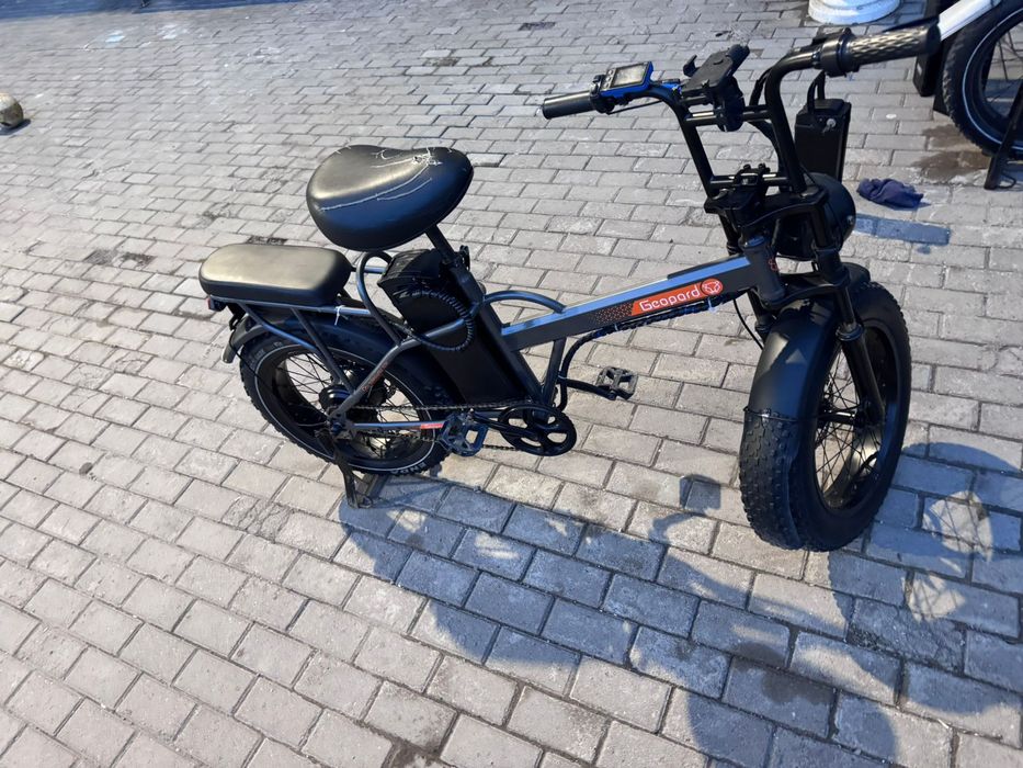 Электро велесипет геопард