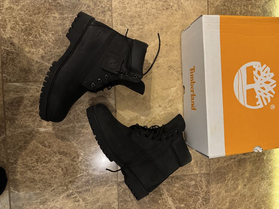 Timberland 6inch ghete Negre 44